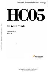 MC68HC705C8 datasheet.datasheet_page 1