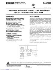 DAC7512E datasheet.datasheet_page 1