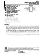 TPA0223 datasheet.datasheet_page 1