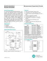 MAX693ACWE+ Datenblatt PDF