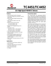 TC4452VMF Datenblatt PDF