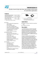 VND5E025AKTR-E datasheet.datasheet_page 1