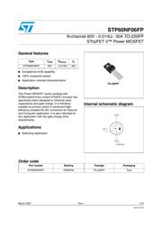 STP60NF06FP datasheet.datasheet_page 1