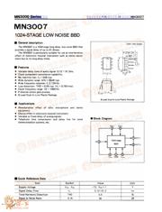 MN3007 datasheet.datasheet_page 1