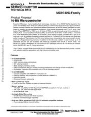 MC9S12C64 datasheet.datasheet_page 1