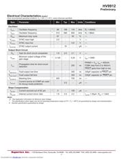 HV9912 datasheet.datasheet_page 4