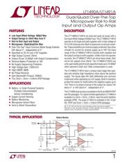 LT1491AIS#PBF Datenblatt PDF