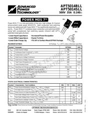 APT5014BLL datasheet.datasheet_page 1