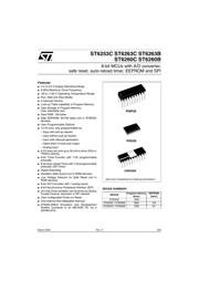 ST62T60CM3 datasheet.datasheet_page 1