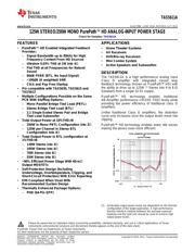 TAS5611APHDR datasheet.datasheet_page 1