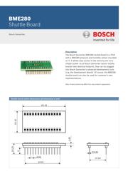 BME280 SHUTTLE BOARD 数据规格书 1