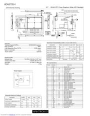 HDA570ST-V 数据规格书 1