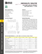 HMC694LP4E datasheet.datasheet_page 1