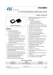 STA339BWTR datasheet.datasheet_page 1