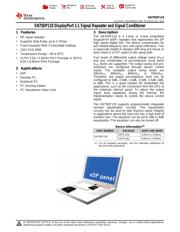 SN75DP119RHHT datasheet.datasheet_page 1