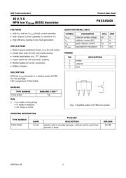 PBSS4540X datasheet.datasheet_page 3