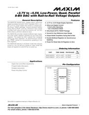 MAX5100AEUP+T datasheet.datasheet_page 1