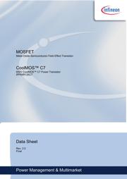 IPP65R125C7 datasheet.datasheet_page 1