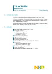 74LVC1G384GW datasheet.datasheet_page 1