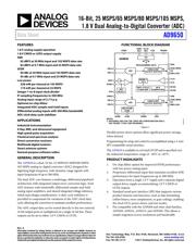 AD9650BCPZ-65 datasheet.datasheet_page 1