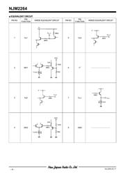 NJM2264D 数据规格书 4