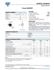 IRFBF30PBF Datenblatt PDF