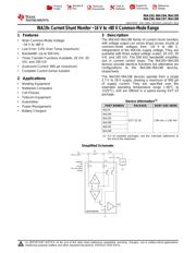 INA196AIDBVR Datenblatt PDF