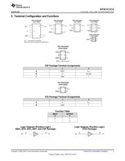 SN74LVC1G14DBVT 数据规格书 3