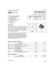 IRF5803TRPBF datasheet.datasheet_page 1