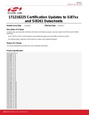 SI8261BCC-C-ISR 数据规格书 1
