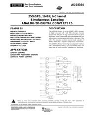 ADS8364Y/2KG4 datasheet.datasheet_page 1