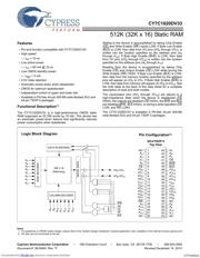 CY7C1020DV33-10ZSXI datasheet.datasheet_page 1