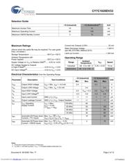 CY7C1020DV33-10ZSXI datasheet.datasheet_page 2