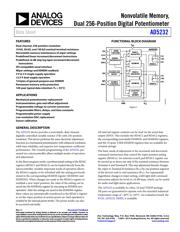 AD5232BRU50-REEL7 datasheet.datasheet_page 1