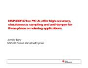 MSP430F47177IPZR 数据规格书 1
