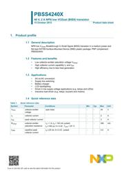 PBSS4240XX datasheet.datasheet_page 2