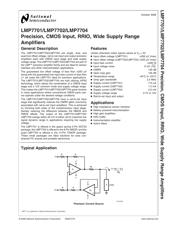 LMP7702 datasheet.datasheet_page 1