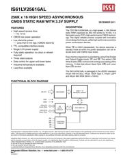 IS61LV2568L-10T-TR datasheet.datasheet_page 1