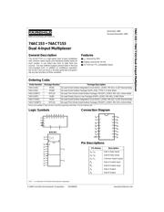 74AC153SJX datasheet.datasheet_page 1