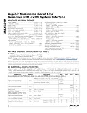 MAX9249GCM/V+TGG5 datasheet.datasheet_page 2