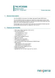 74LVC2G66DP,125 datasheet.datasheet_page 1