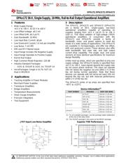 OPA172IDCKR 数据规格书 1