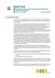 SAF7118H datasheet.datasheet_page 1