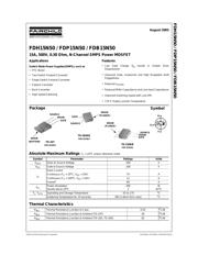 FDP15N50 datasheet.datasheet_page 1