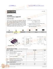 FDC6301 数据规格书 1