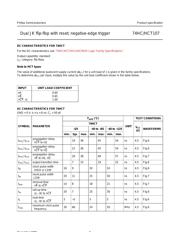 74HC107 数据规格书 6