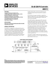 AD8314ARMZ Datenblatt PDF
