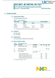 BC807-25 数据规格书 1