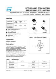 STD18N55M5 datasheet.datasheet_page 1