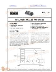 AFE1124 datasheet.datasheet_page 1